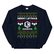 Load image into Gallery viewer, Merry Liftmas Ugly Sweatshirt