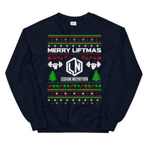 Merry Liftmas Ugly Sweatshirt