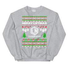 Load image into Gallery viewer, Merry Liftmas Ugly Sweatshirt