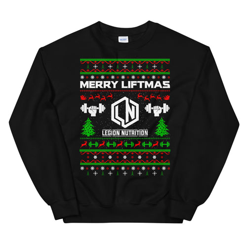 Merry Liftmas Ugly Sweatshirt