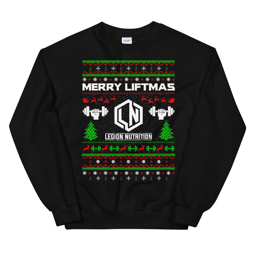 Merry Liftmas Ugly Sweatshirt